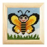 Orchidea Tapestry Embroidery Kit Butterfly