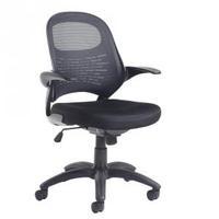 orion low back mesh chair with arms