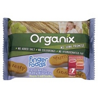 Organix Finger Foods 12 Organic Baby Biscuits