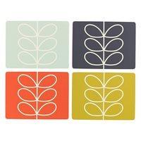 ORLA KIELY LINEAR STEM PLACEMATS - Set of 4