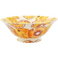 Oranges Small Serving Bowl