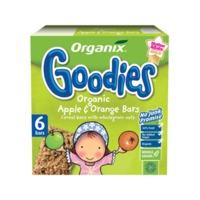 organix goodies fruit ampamp cereal bar apple ampamp orange multi pack ...