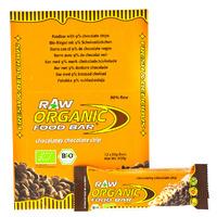Organic Food Bar Chocolatey Chocolate Chip Raw BarBox - 12 x 50g