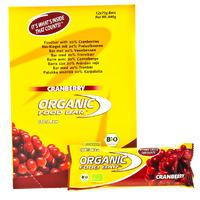 Organic Food Bar Cranberry Bar Box - 12 x 68g