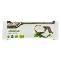 Organic Food Bar Chocolate Coconut Raw Bar - Single (50g)