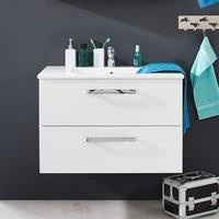 Orson Vanity Cabinet In High Gloss Fronts With Sink And 2 Drawer