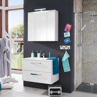 Orson Bathroom Set 2 In White And High Gloss Fronts With LED