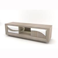 Oracle Wooden TV Stand In Oak And White With LED Lighting
