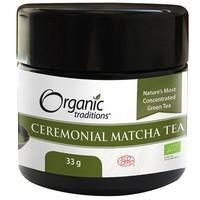 Organic Traditions Ceremonial Matcha Tea (33g)