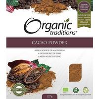 organic traditions cacao powder 227g