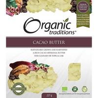 organic traditions cacao butter 227g