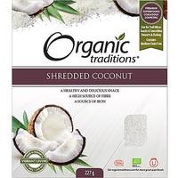 Organic Traditions Coconut, Shredded (227g)