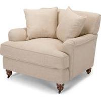 Orson Scatter Back Armchair, Biscuit Beige