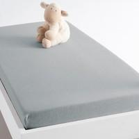 Organic Cotton Jersey Fitted Cot Sheet