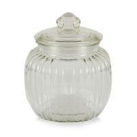 Ornate Glass Jar Small