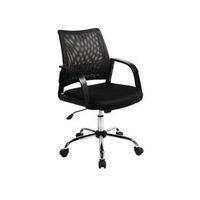 ORANGE/BLACK MEDIUM BACK MESH TASK CHAIR