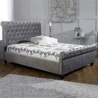 orbit double bed frame silver choose set