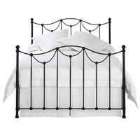 original bedstead co the carie 4ft 6 double metal bedstead high footen ...