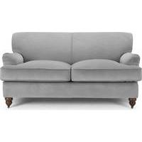 Orson 2 Seater Sofa, Granite Velvet