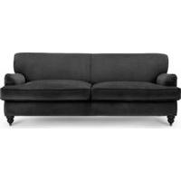 Orson 3 Seater Sofa, Smoke Velvet