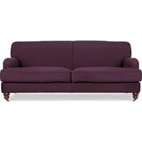 Orson 3 Seater Sofa, Pansy Purple