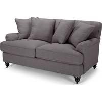 orson scatter back 2 seater sofa graphite grey