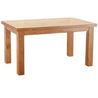 Orla Solid Oak 150cm Table with 6 Mia Chairs Brown