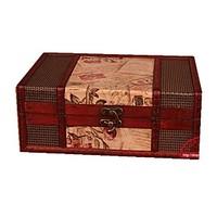 Organize Storage Box Wooden Jewelry Box