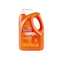 Orange Hand Cleaner Pump Top Bottle 4 Litre