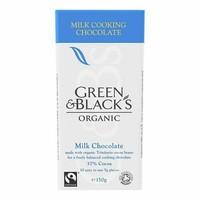 organic milk cooks chocolate 150g