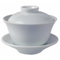 Oriental Tea Saucer - Colour: White. Dimensions: 105mm (4\