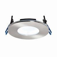 Orbital plus 9W LED Natural White Fire Rated Downlight Satin Nickel IP65 460LM - 85741