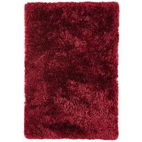 Oriel Gloss Red Shaggy Rug