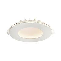 Orbital 12W SMD LED Natural White Fixed Downlight Matt White 960LM - 85592