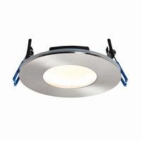 Orbital plus 9W LED Warm White Fire Rated Downlight Satin Nickel IP65 460LM - 85738