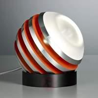 original led table lamp bulo orange