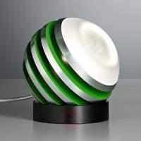 original led table lamp bulo green
