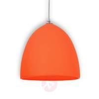 Orange silicon pendant light Fancy