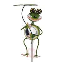 original solar light standing frog led
