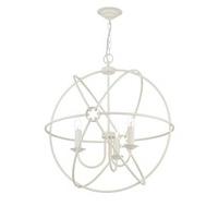 ORB0333 Orb 3 Light Ceiling Pendant in Cream