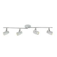 ORK8439 Orkney 4 Light Bar Light In Nordic Grey With Polished Chrome