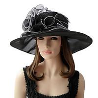 organza headpiece special occasion hats