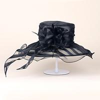 organza headpiece wedding special occasion casual office career hats 1 ...