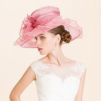 organza headpiece wedding special occasion casual office career hats 1 ...