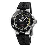 Oris Aquis Divers Depth Gauge men\'s bracelet and strap watch set