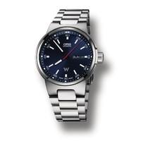 Oris Williams F1 Team Day Date automatic men\'s stainless steel bracelet watch