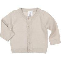 Organic Cotton Newborn Baby Cardigan - Grey quality kids boys girls