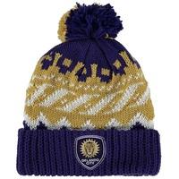 Orlando City SC Cuffed Knit Pom Hat Royal Blue