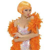 Orange Ladies Feather Boa