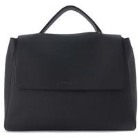 Orciani black tumbled leather bag women\'s Shoulder Bag in black